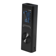 Medidor de distancia láser de alta precisión, alcance de 80 m, recargable, IP54