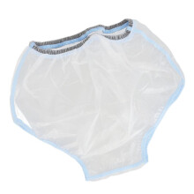 Unisex kinderdoucheondergoed, waterdicht en herbruikbaar, van PVC.
