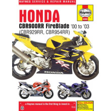 Honda CBR900RR FireBlade 00 03 Haynes Repair Manual by Haynes Publishi