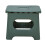 Kids Plastic Folding Stool 100kg Load Green Size L for Camping 3