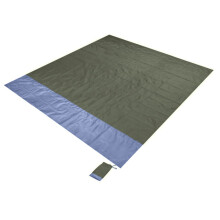 Manta de playa impermeable, colchón portátil para picnic al aire libre, 2,4 m x 2,0 m