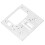 Sewing Machine Needle Plate 7.5x7.6cm Steel Needle 4