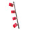 Red Lockable Handcuffs & Ankle Cuffs Spreader Bar Bondage Restraints 4