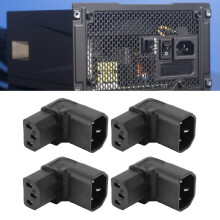 Hochleistungs-Netzteil C14 auf C13 90 2500W 4 Stück für USV-PDU