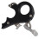 Archery Release Aids 3 Finger Grip Thumb Caliper Trigger for Compound Bow Accessory (Black ) 4