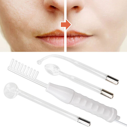 High Frequency Skin Therapy Machine Portable 100-240V Orange Light