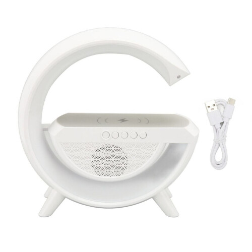 15W Bluetooth Wireless Charging Speaker with Night Light 235x80x238mm 1