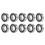 Högkvalitativa 6003-2RS spårkullager 17 mm ID 10-pack 2