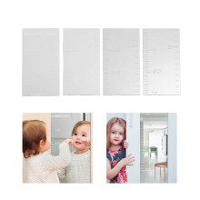 Shatterproof Acrylic Kids Height Ruler with Tape 70-180cm Wall Mirror