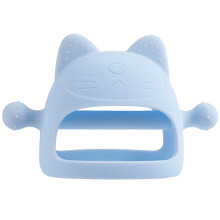 Gemakkelijk schoon te maken bijtspeeltjes voor baby's, siliconen bijtspeeltjes voor baby's vanaf 3 maanden, verlichting bij het doorkomen van tandjes