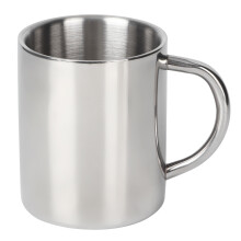 Elegant Metal Coffee Cup Set, Double Wall Insulation Stainless Steel Coffee Mug, Thermal Retention For A Cozy Sipping Experience, Food Grade Material