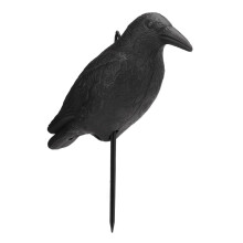 Krähenlockvogel PE Schwarz 223 g für Vogelabwehr und Jagd (7,87 oz)