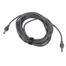 Grey IP68 DC to DC Power Cable 18AWG 5.5m for Satellite Charging