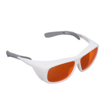 Laserbril van kunststof, oogbescherming voor golflengten van 180-500 nm, OD 5+.