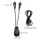 Clip-On Music Stand Light: 2 Brightness Modes USB Powered 2