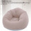 Eco-Friendly Inflatable Lounge Chair - Easy Storage Gray Sofa 4