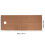 Premium Polyester Massage Bed Sheet with Face Hole - Pink/Brown 3