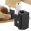Black DIY Right Angle Corner Chisel for Precise Wood Cutting High Accuracy 4