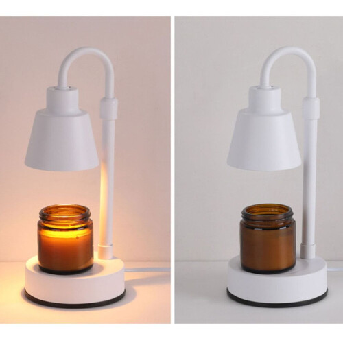 Lampe chauffe-bougie à intensité variable, hauteur réglable, 50 W, blanche 2