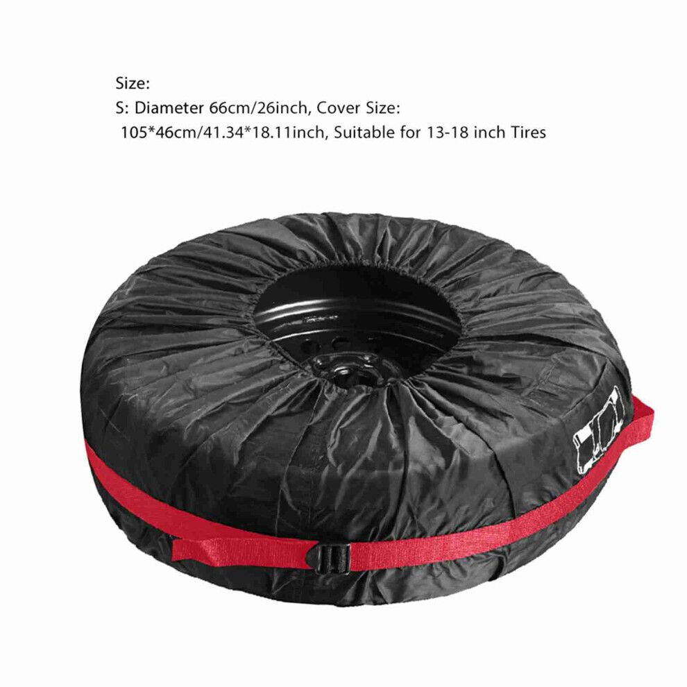 Housse De Pneu De Secours étanche à La Poussière Et Aux UV Pour Jeep, Remorque, Camping-car, SUV Et Beaucoup De Véhicules 40,6 Cm