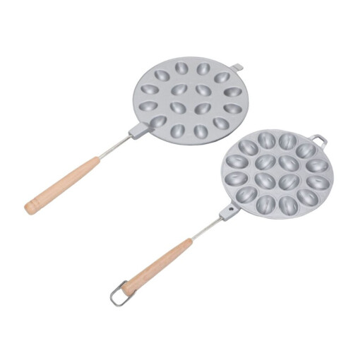 Walnut Cookie Maker 16 Holes Non-Stick Aluminum Pastry Tool 2