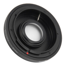 FDEOS Objektivadapter för Canon FD till EF/EF-S kameror, legering, komplett manual