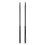 Compact Aluminium 5A Drum Sticks Black - Non-Slip High Performance 3