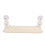 Foldable Cat Window Hammock 52x30cm with 4 Suction Cups Beige 1