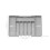 Expandable Gray Drawer Organizer PP Cutlery Tray, Side Expandable 2