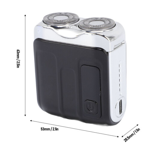 Ficktrimmer, 400mAh, LED-display, 53x28,5x63mm svart 1