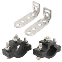 Soporte de barra de luz LED de aluminio de 1,2 pulgadas para camión, SUV, ATV y barco