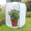 Folding Collapsible Insect Cage 60x60x90cm Mesh Light Transmit 4