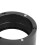 Aluminum 3-Section Pool Cue Chalk Holder Case, Black, Durable 3