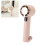 Mini draagbare handventilator met 3 snelheden, USB-oplaadbaar, roze, 2000mAh 1