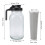 2000ml Thick Glass Cold Brew Coffee Jar with Leakproof Spout Lid 2