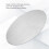 Motorcycle Oval Aluminum Number Plate 2.5mm Brushed Silver Rustproof 4