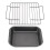Durable Roasting Pan with Iron Handle Non Stick & Dishwasher Safe 3