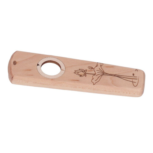 Trä Kazoo Flöjt Trä Spela Gitarr Ukulele 2