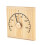 Träbastutermometer 0~140 Väggmonterad Dekor 1