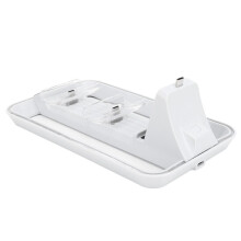 3-i-1 RGB LED-kontrollerladdningsdocka, dubbel typ C Plug & Play