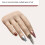 Soft Silicone Nail Practice Hand with Clamp Stand for Manicure Training 4