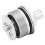 2 Pcs Metal Preload Fork Cap Bolts Cover for CB400 Silver Front Shock Absorber 3