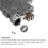 Kit piston d'accumulateur sans goupille pour transmissions 4L60E/4L65E/4L70E 3