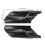 ABS Black Front Fork Shock Cover for ER6N 2012-2016 Motorcycle 2