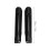 2 Pcs Front Fork Guard Covers for 125-500cc Motorcycle, Black 2
