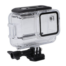 Waterdichte hoes voor actiecamera's (Ace), bestand tegen een diepte van 196,9 ft (60,9 meter).