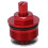 2 Pcs Metal Fork Cap Set for CB400 Red Shock Absorbers Adjustable Covers 4