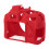 Silicone Camera Case for D3300 D3400 - Red, Lightweight Protective Cover 1