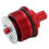 2 Pcs Metal Fork Cap Set for CB400 Red Shock Absorbers Adjustable Covers 3