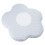 Floor Pillow Soft Flower Shape Cushion Memory Foam Soft-grey 1